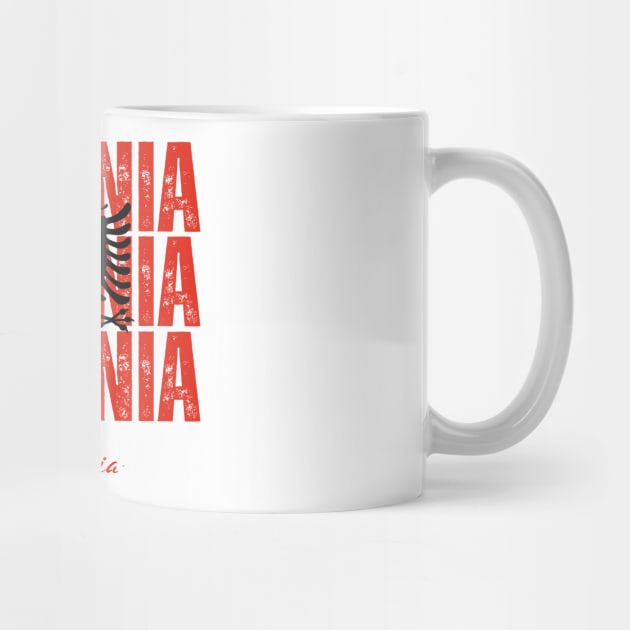 Albania flag, albanian flag by eka123